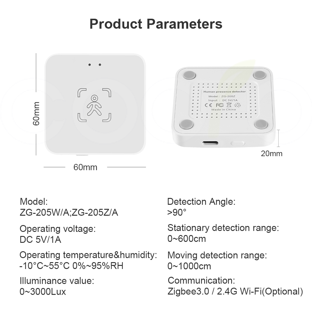 Tuya WiFi/ Zigbee Smart Human  - Home Assistant Tuya review and price