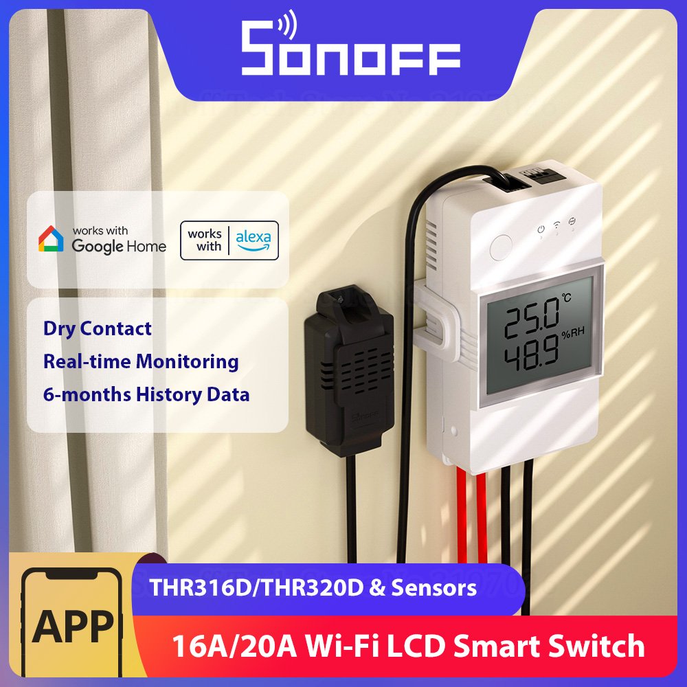 SONOFF THR316D/THR320D Tempera - Sonoff Basic review and price