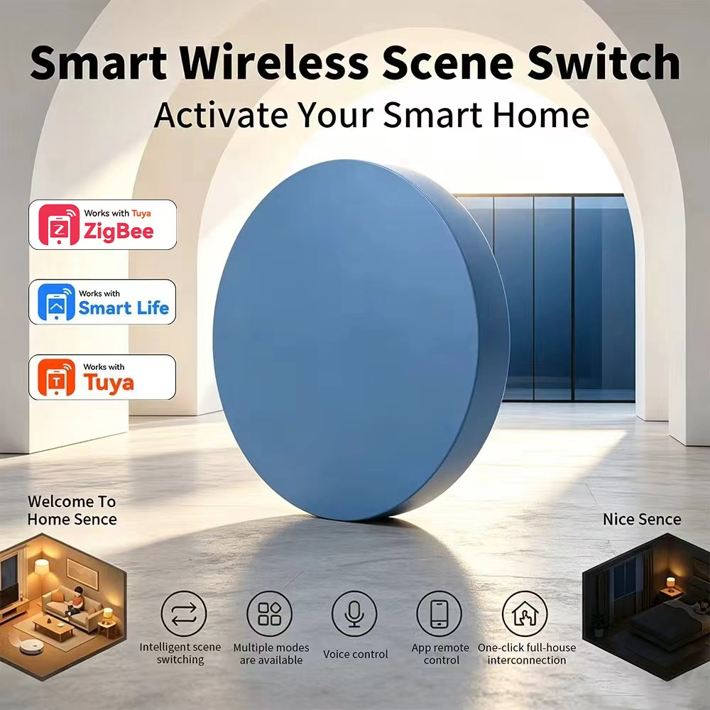 HIMOJO Zigbee Smart Scene Push - Smart Relay Tuya review and price